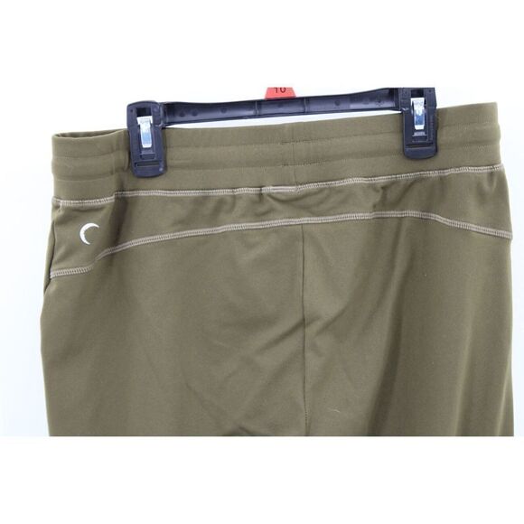 ZYIA ACTIVE ARMY GREEN SIZE M WOMENS JOGGER PANTS DRAWSTRING WAIST - Picture 5 of 8